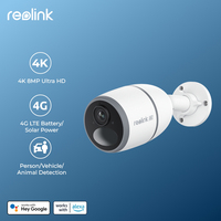 Reolink GO Series 8MP Battery 4G Sim Card Network Camera Wild Video Surveillance IP Cam LTE Human Car Detection Security Camera