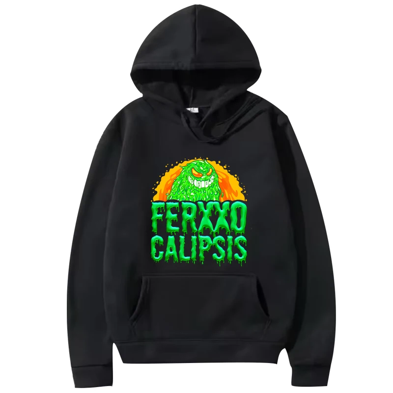 

Feid Ferrxxo graphic hoodie 2025 men women vintage Long sleeve Sweatshirt with print fashion loose funny oversized hoodie unisex