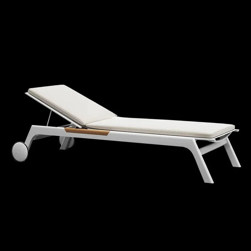 QQOutdoor Loungers Outdoor Loungers Courtyard Waterproof Sunscreen Beach Chairs Hotel Swimming Pool