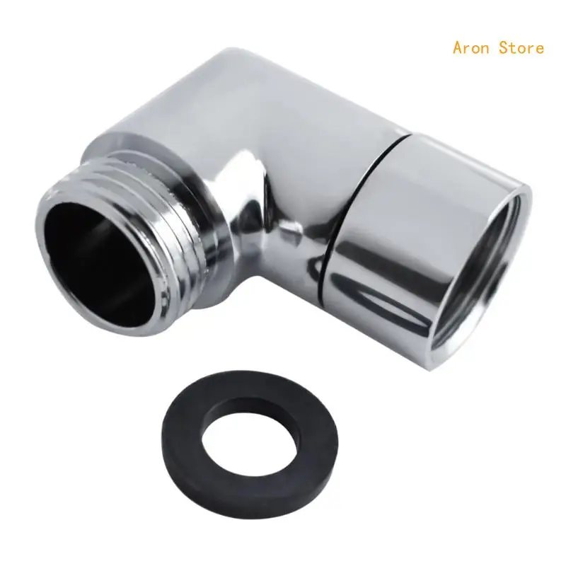 Handhold Shower Arm Extension Elbow Connector High Pressure Resistant Adapter 90degree Can Change Elbow Connectors