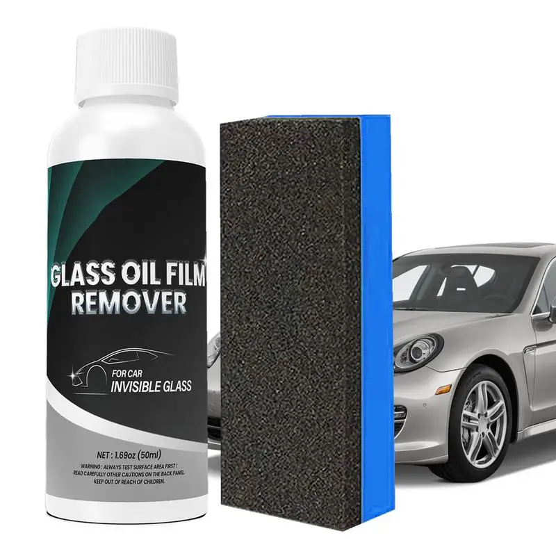 

Car Glass Oil Film Cleaner Car Window Cleaner Water Stains Remover Car Glass Stripper Won't Strip Car Wax Or Paint Protection