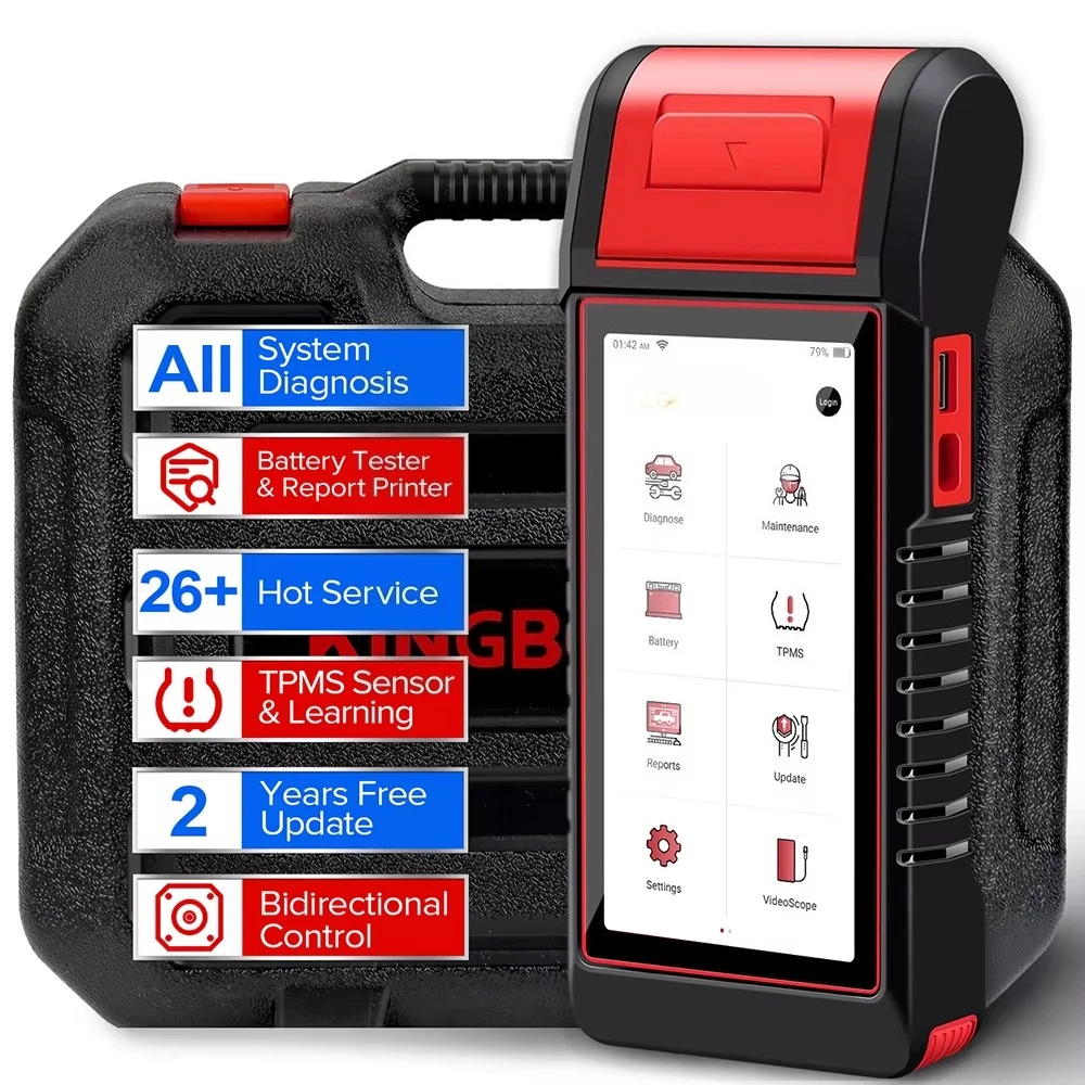 K6 Pro TPMS Sensor Diagnostic Tools OBD2 EOBD Scanner Code Reader Free Update for 2 Years 26 Resets Automotive Tools