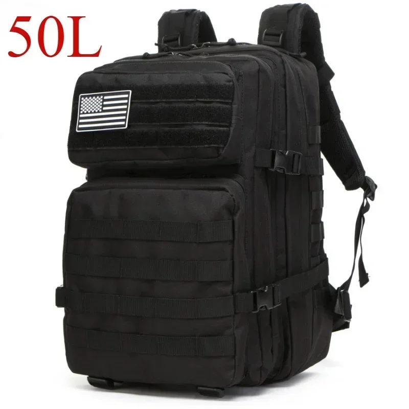 Thuram 25L/50L Taktischer Rucksack Molle Tasche Outdoor Taschen Rucksack für Wandern Camping Trekking Jagd Angeln GYM Taschen Rucksäcke 7