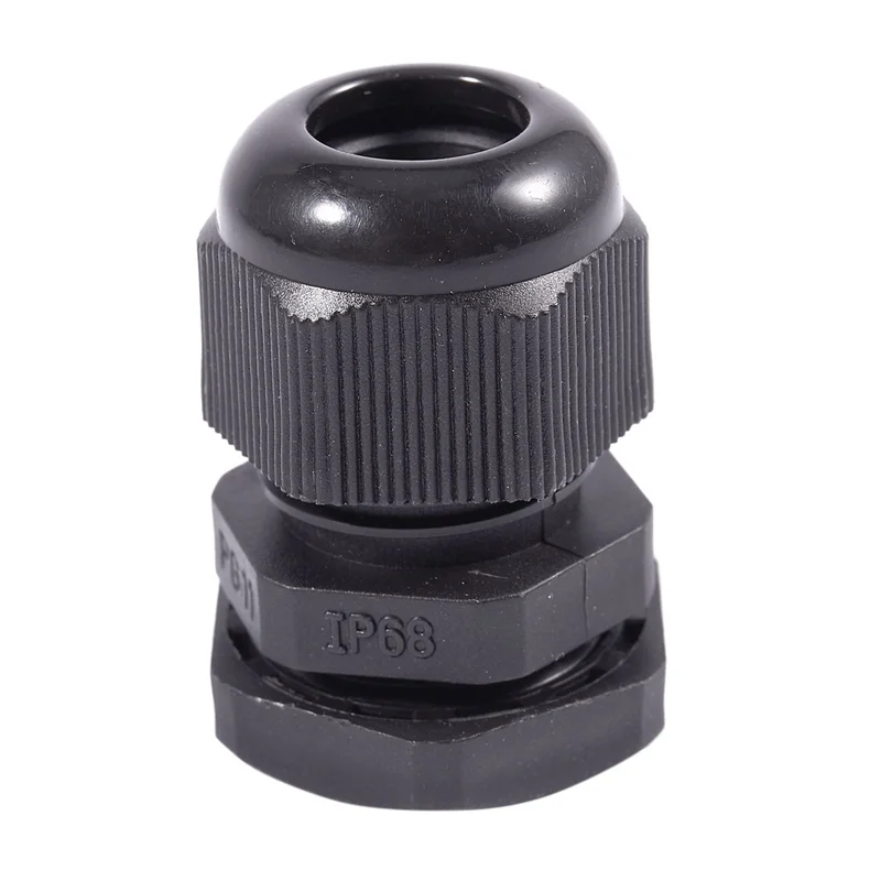 

A36T-200 X Black Plastic Waterproof Connector PG11 5-10Mm Diameter Cable Gland