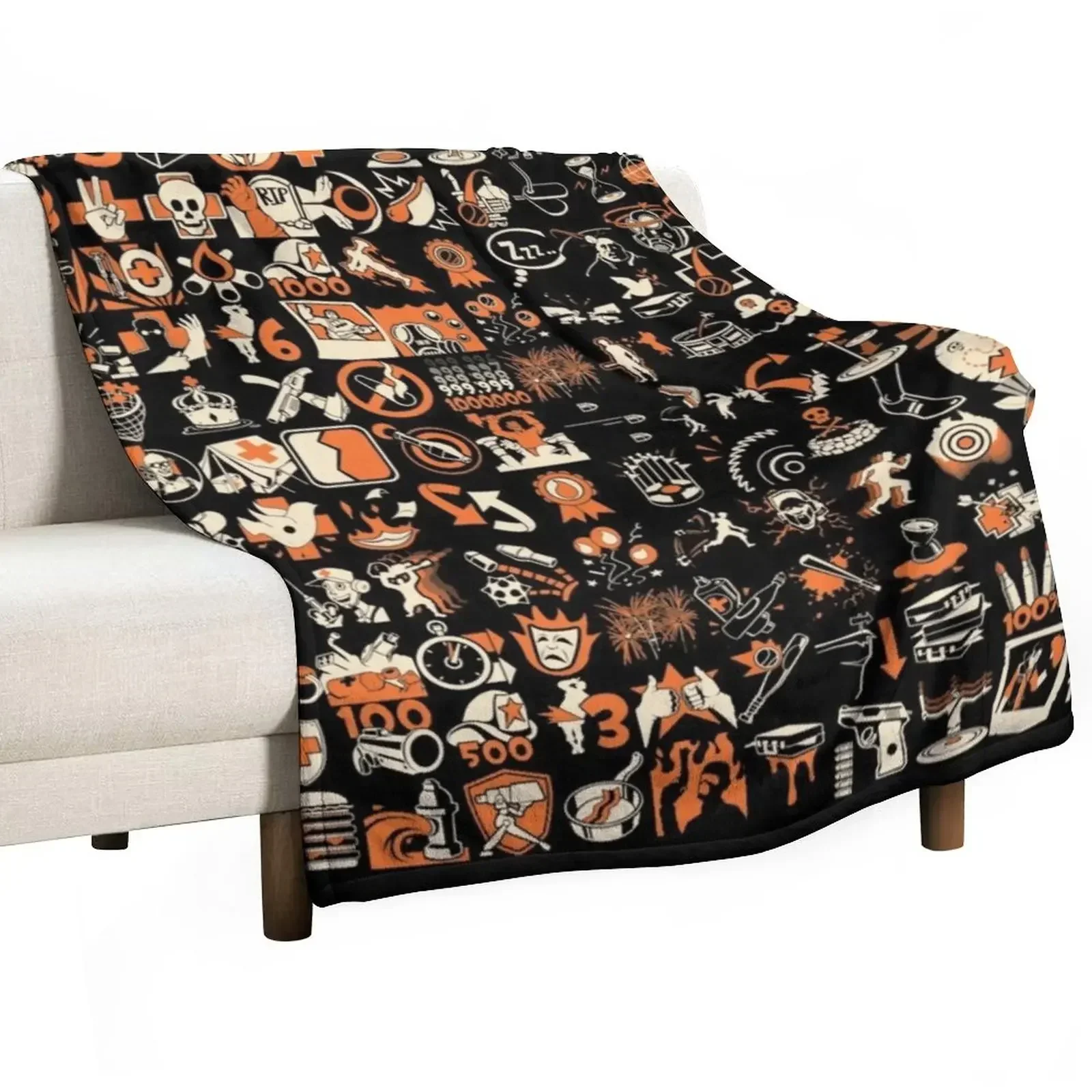 

TF2 Achievements Throw Blanket for babies Stuffeds Blankets For Baby Blankets