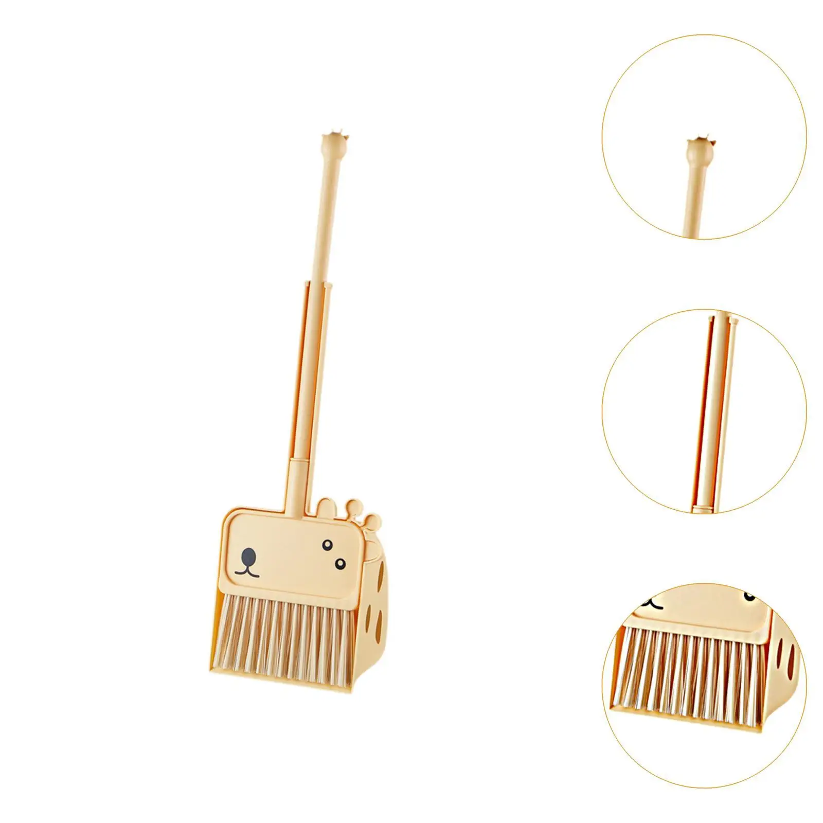 Kids Cleaning Set Mini Broom with Dustpan for Boys Girls Toddlers Preschool