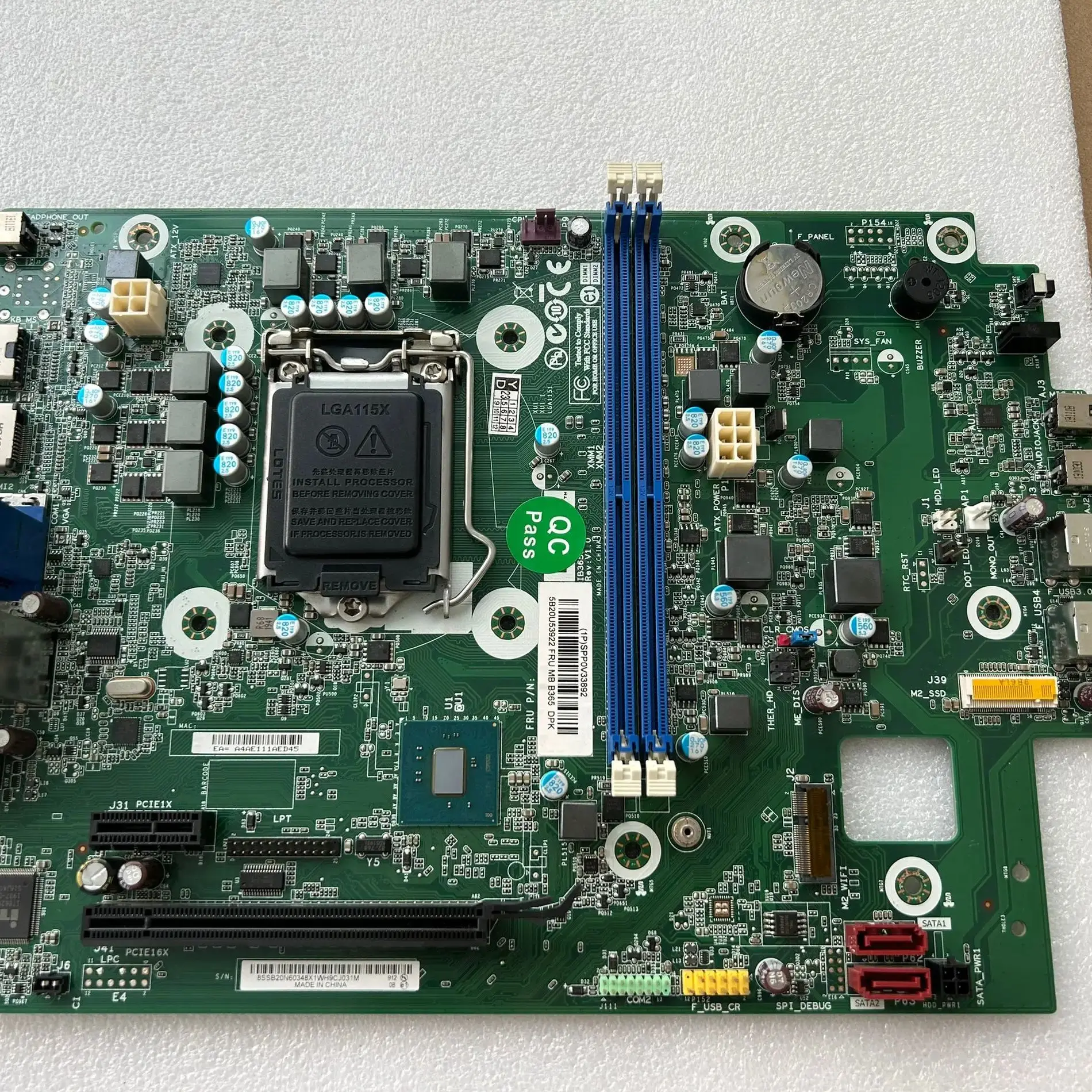 

For Lenovo IdeaCentre 510S-07ICK Motherboard IB365CX v1.0