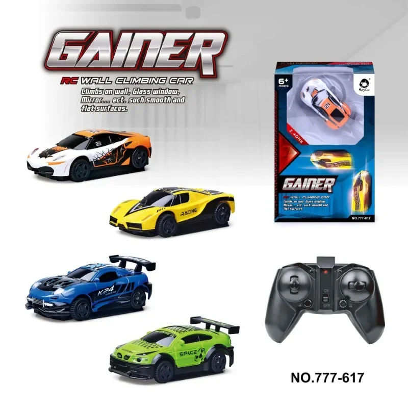 1:36 2.4G Mini Remote Control Car Climb Wall Anti Gravity Climbing  360 Rotating Stunt Car Climbing Car Toy Boy Xmas infant Gift