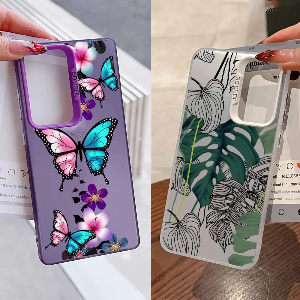Beautiful Butterfly Leaves For Samsung Galaxy A30 31 32 34 33 35 50 51 52 53 A55 71 11 15 16 54 24 73 22 72 36 56 26 Phone case