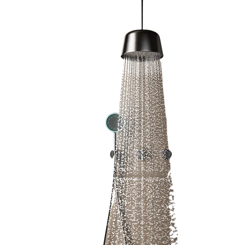 

New chandelier type concealed shower K51 set household embedded into the wall pre simple pressurization