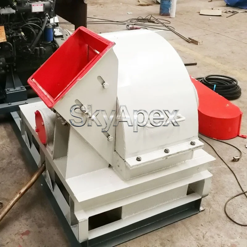 FOB Price Wood Branch Crusher Biomass Pellet Material Wood Shavings Machine Crusher Shredder Deposit