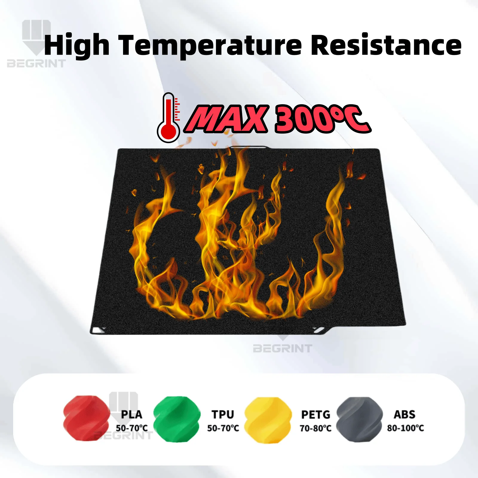 สร้างแผ่นสําหรับ Elegoo Centauri Carbon PEI Texture PET PEO คาร์บอนไฟเบอร์ Heatbed แผ่นสําหรับ Centauri คาร์บอน 3D เครื่องพิมพ์อุปกรณ์เสริม