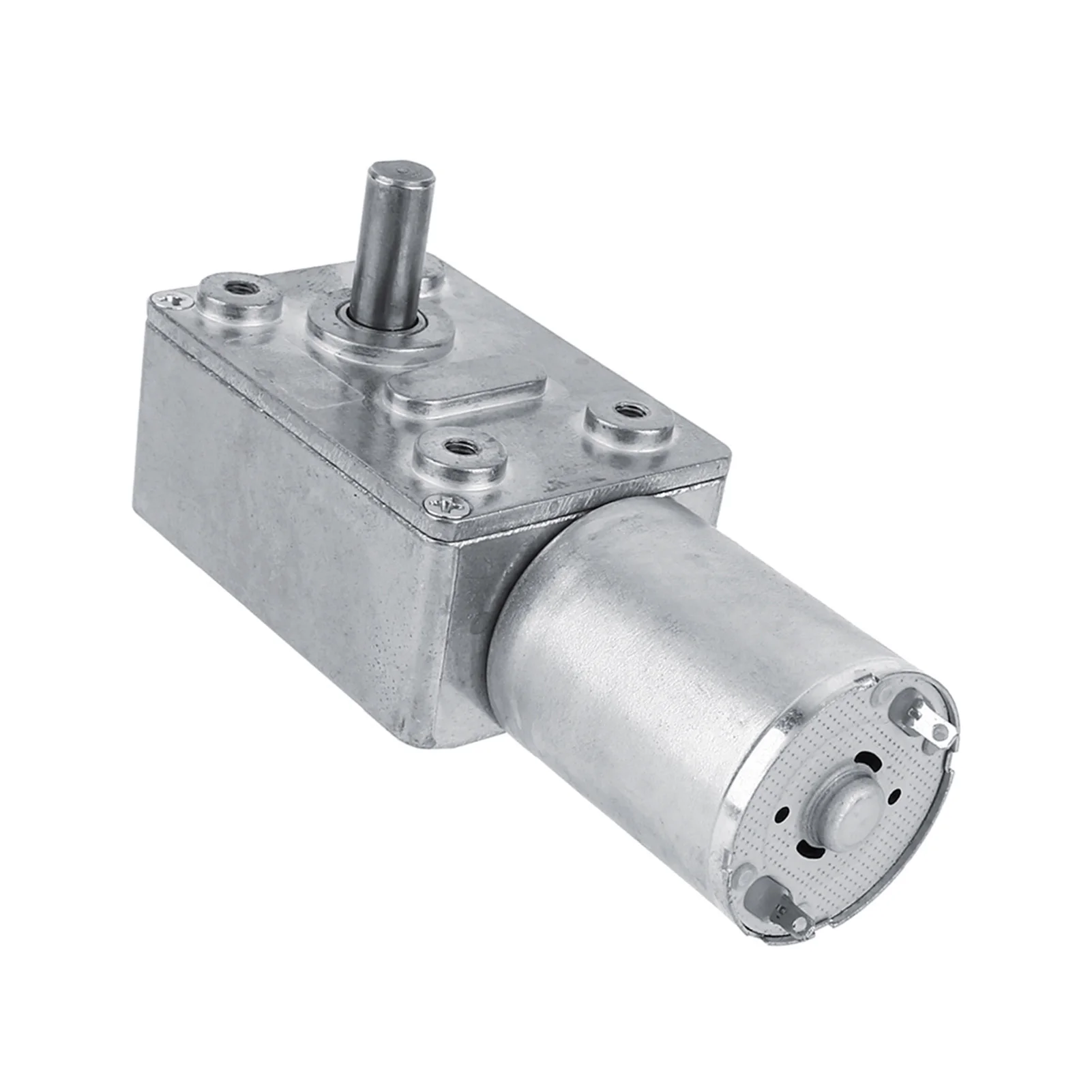 Reversible High Torque Worm Geared Motor DC 12V Reduction Motor CW/CCW For Windows Door Opener Miniature Winch Etc