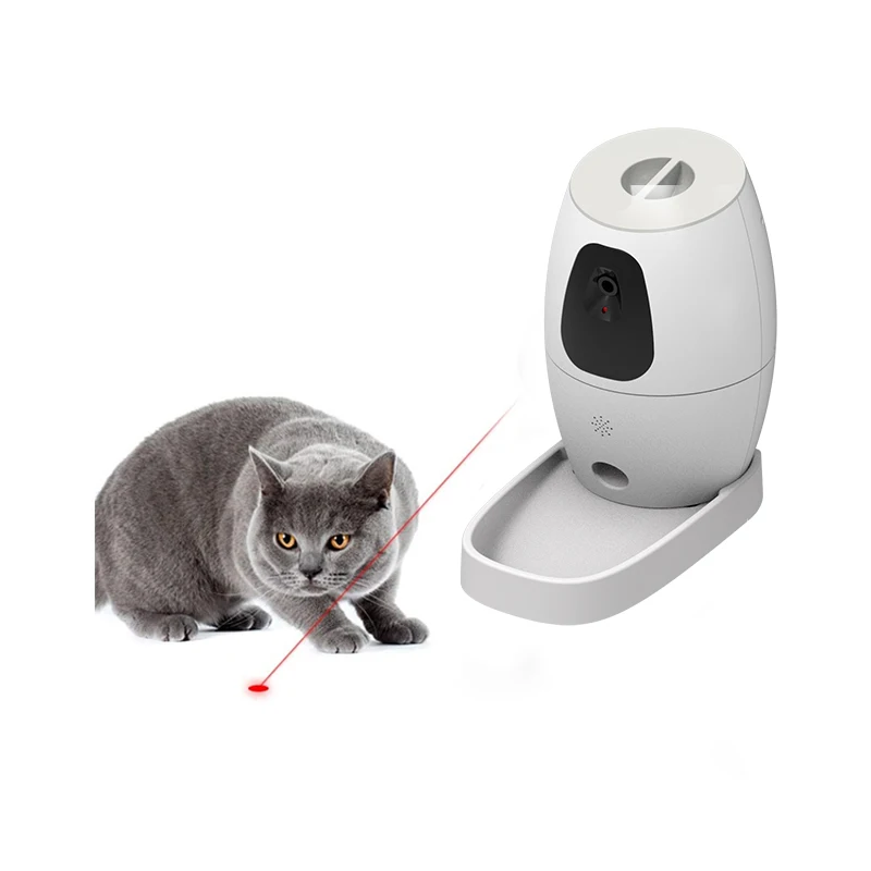 Remote Control App Wifi Pet Smart Automatic Dog Camera Treat Dispenser Pet Feeder With Camera