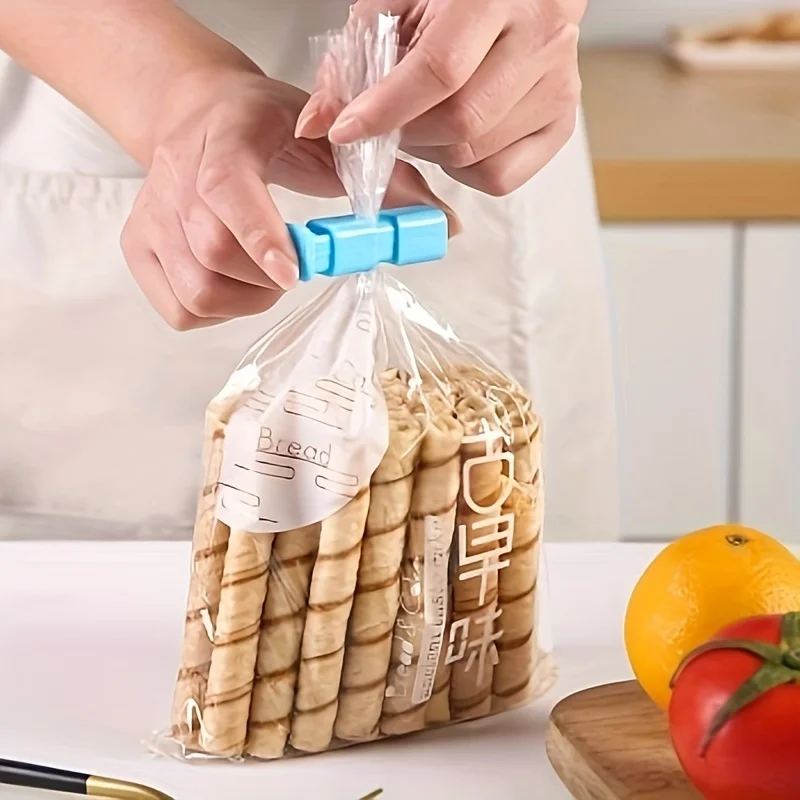 Snacks moisture-proof clip bread bag fresh-keeping clip plastic bag seal clip milk powder bag seal press clip.