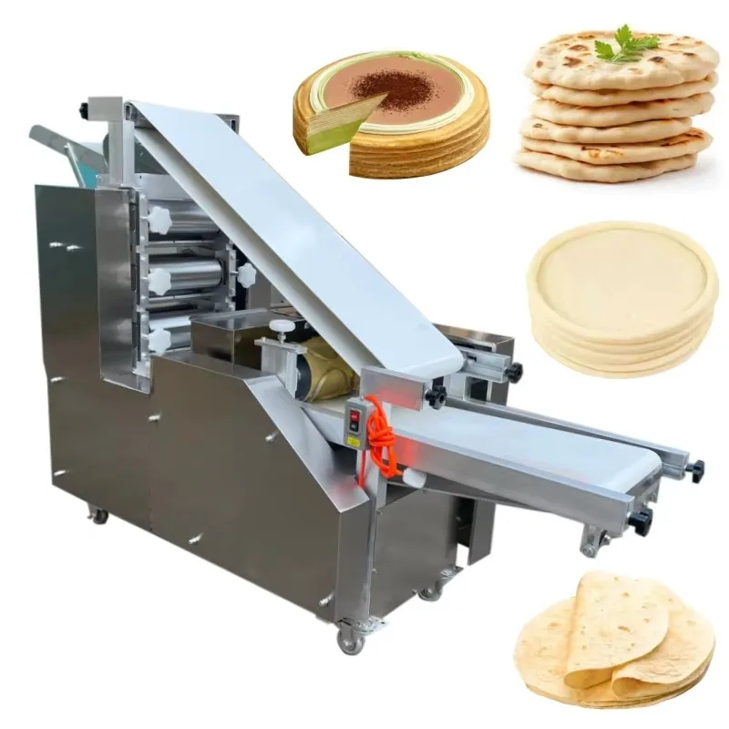 Fully Automatic Chapati Pita Bread Molding Machine Taco Burrito Wrapper Corn Tortilla Maker Roti Making Machine Customized