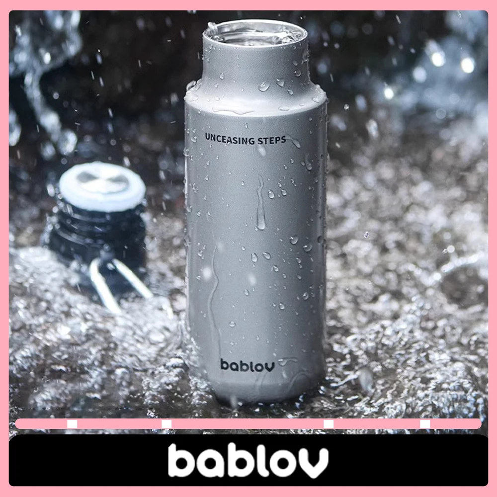

Bablov Big Mac Cup Straw Straw Integrated Heat Preservation Water Cup Portable 480ml 316l Stainless Steel Outdoor Cup Office Man
