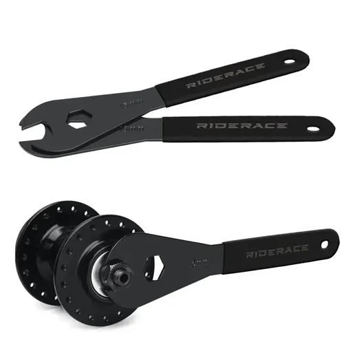 Imagen 2 del producto RIDERACE-llave de Pedal para bicicleta de montaña, herramientas de reparación de ciclismo de carretera, duradera, 15mm
