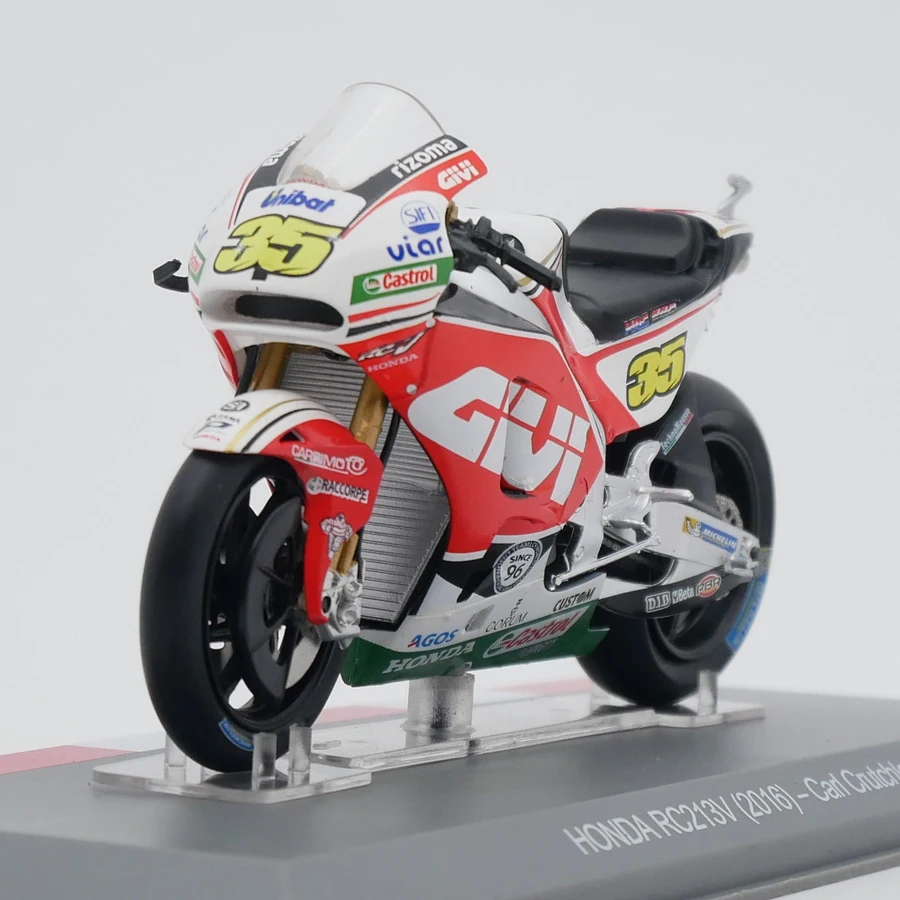 1:18 Scale Diecast Alloy Moto GP 2016 Honda RC213V Motorcycle 35# Toys Cars Model Classics Adult Souvenir Gifts Static Display