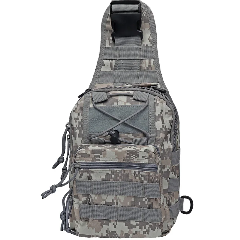 Bolsa táctica pecho MOLLE Oxford camuflaje caza senderismo escalada - imagen 4