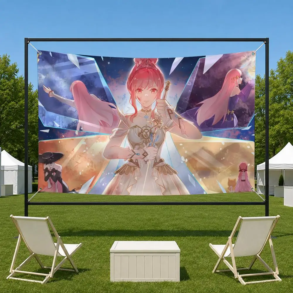 Game I-Infinity Nikki Flags HD Printed Hanging Banner For Yard Camping Indoor Livingroom Wall Home Festival Party Decor