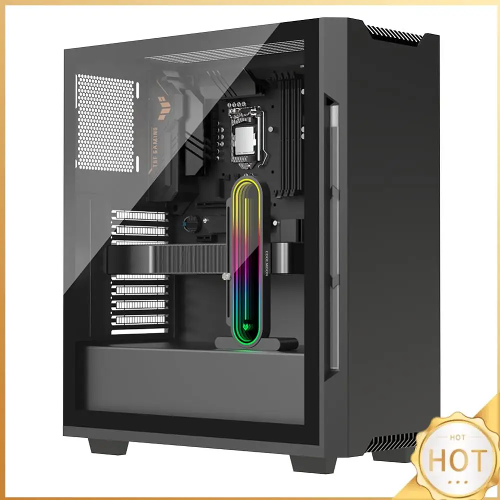 

Graphics Video Stand 5V 3Pin ARGB Aluminum Alloy Graphics Card GPU Brace GPU Support Bracket GPU Water Cooling Kit Support Stand
