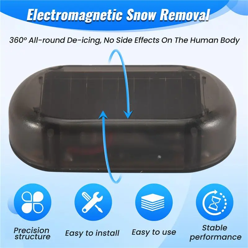 A82U-1 PCS Electromagnetic Snow Removal Device Practical De-Icer Multifunction Tool ABS