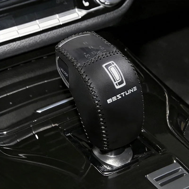 

1pc for FAW BESTURN T77 Electronic Gear Head Gear Protective Cover Hand Sewing Decorate