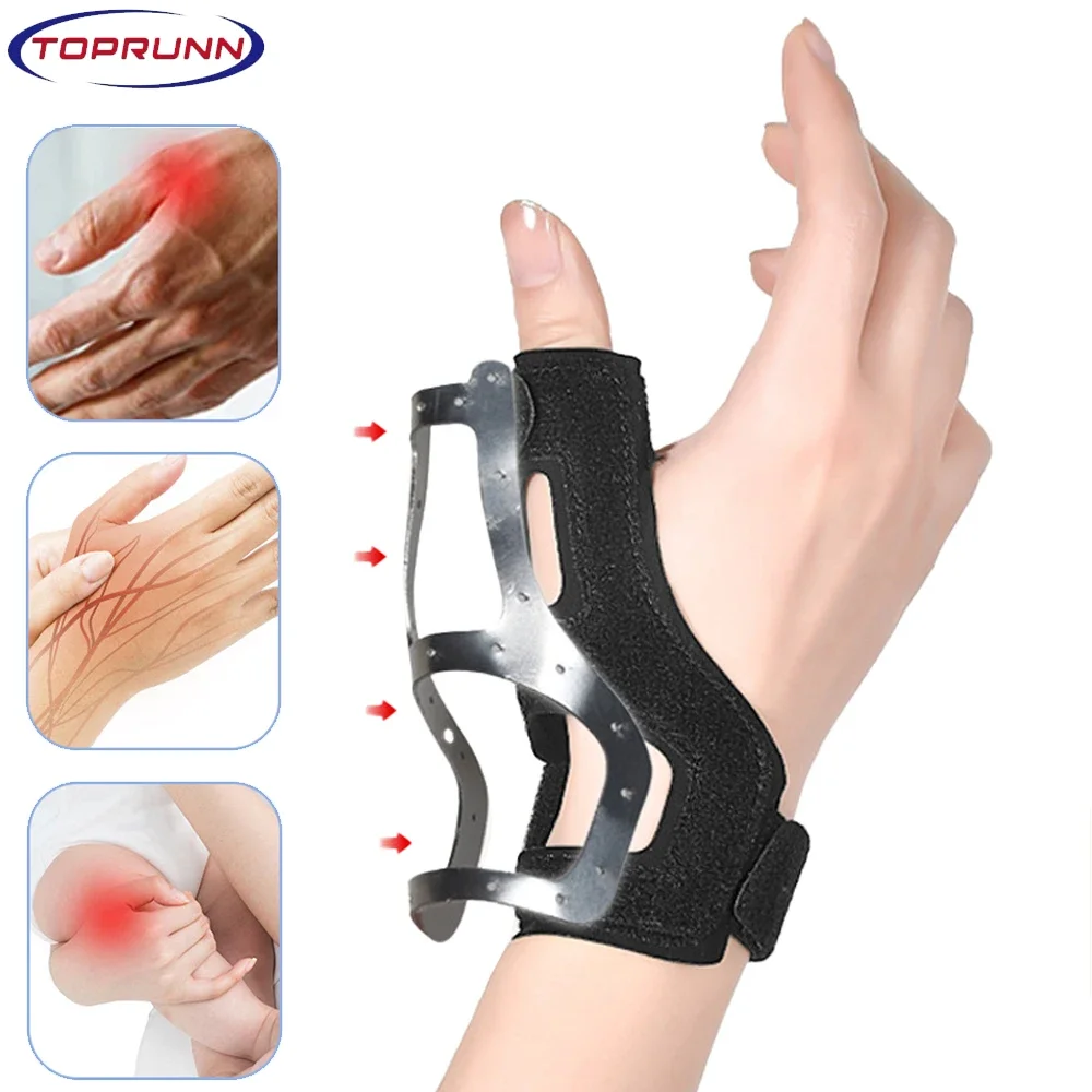 1Pcs Thumb Brace Splint for Trigger Finger and De Quervain's Disease Thumb Support Stabilizer Universal for Both Hands