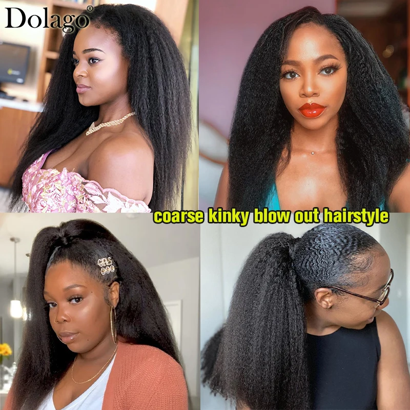 Kinky Straight Human Hair Bundles With Closure Bundles Human Hair With Frontal Weaves Frontal With Bundles Lace Frontal 13x413x6