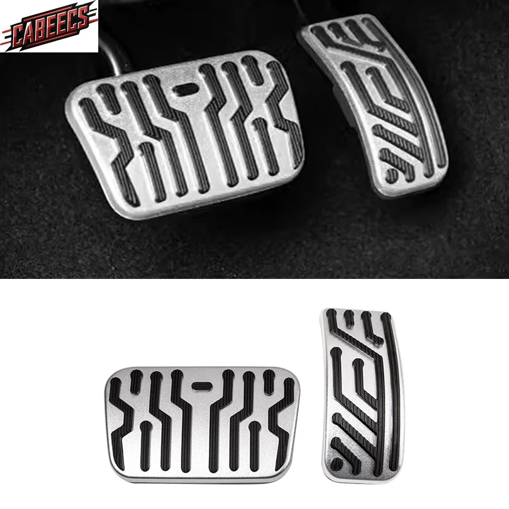 

For GMW Haval H9 2024 2025 Accessories Car Accelerator Brake Pedal Anti-skid Pad Cover Decoration Protection Non-Drilling Parts