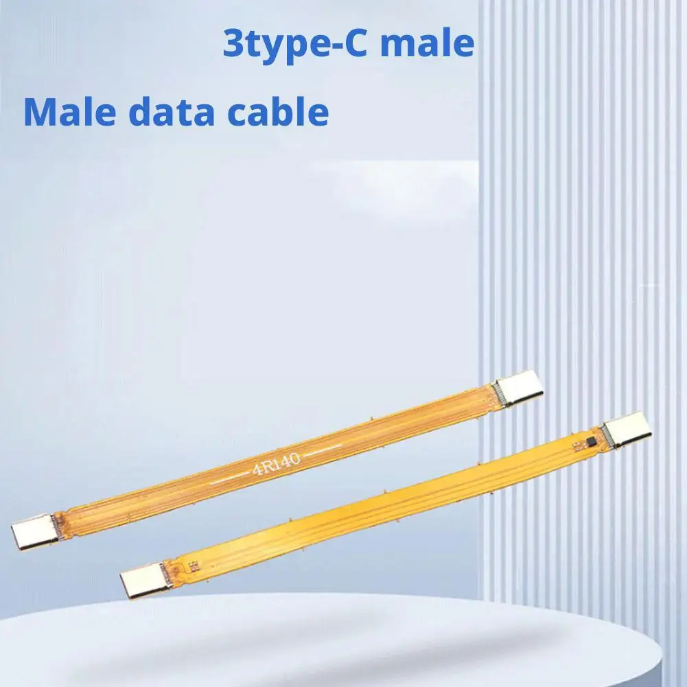 USB4 Male Full-Function PD240W Dual-head TYPE-C Male-to-Male FPC Flexible Flat Cable Thunderbolt 40GB Cable Type C Fast Charge