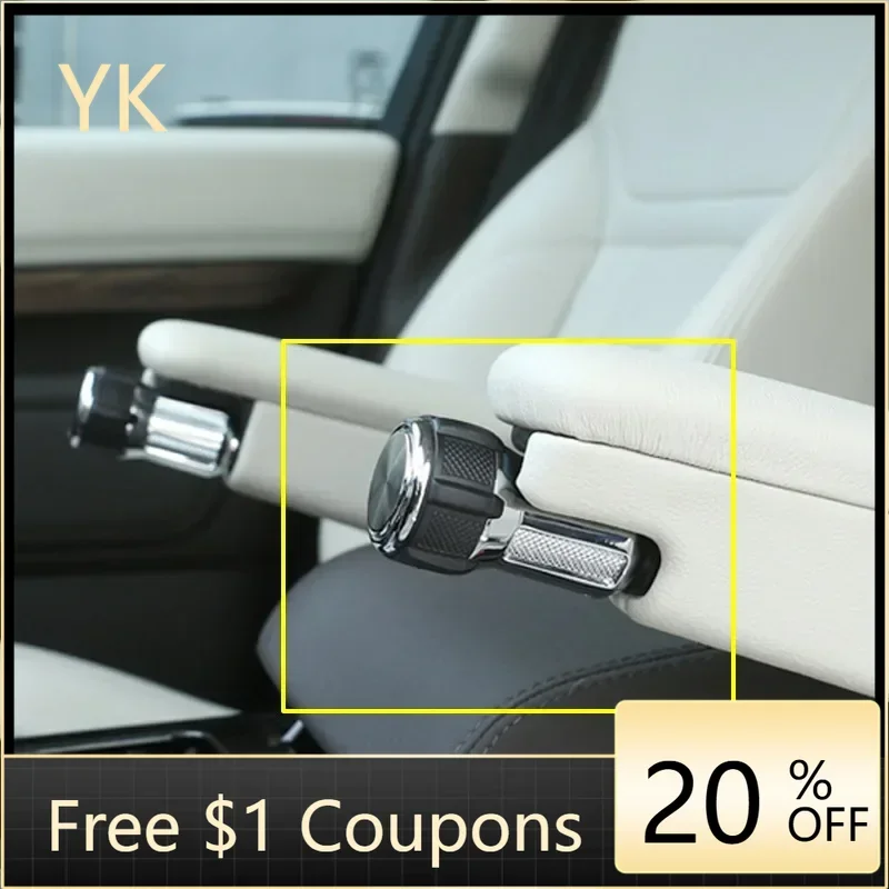 Alloy Seat Armrest Box Adjustment Konbs for Landrover Discovery 5 LR5 17-22 Car Refitting For Range Rover Vogue Sport L405 14-22