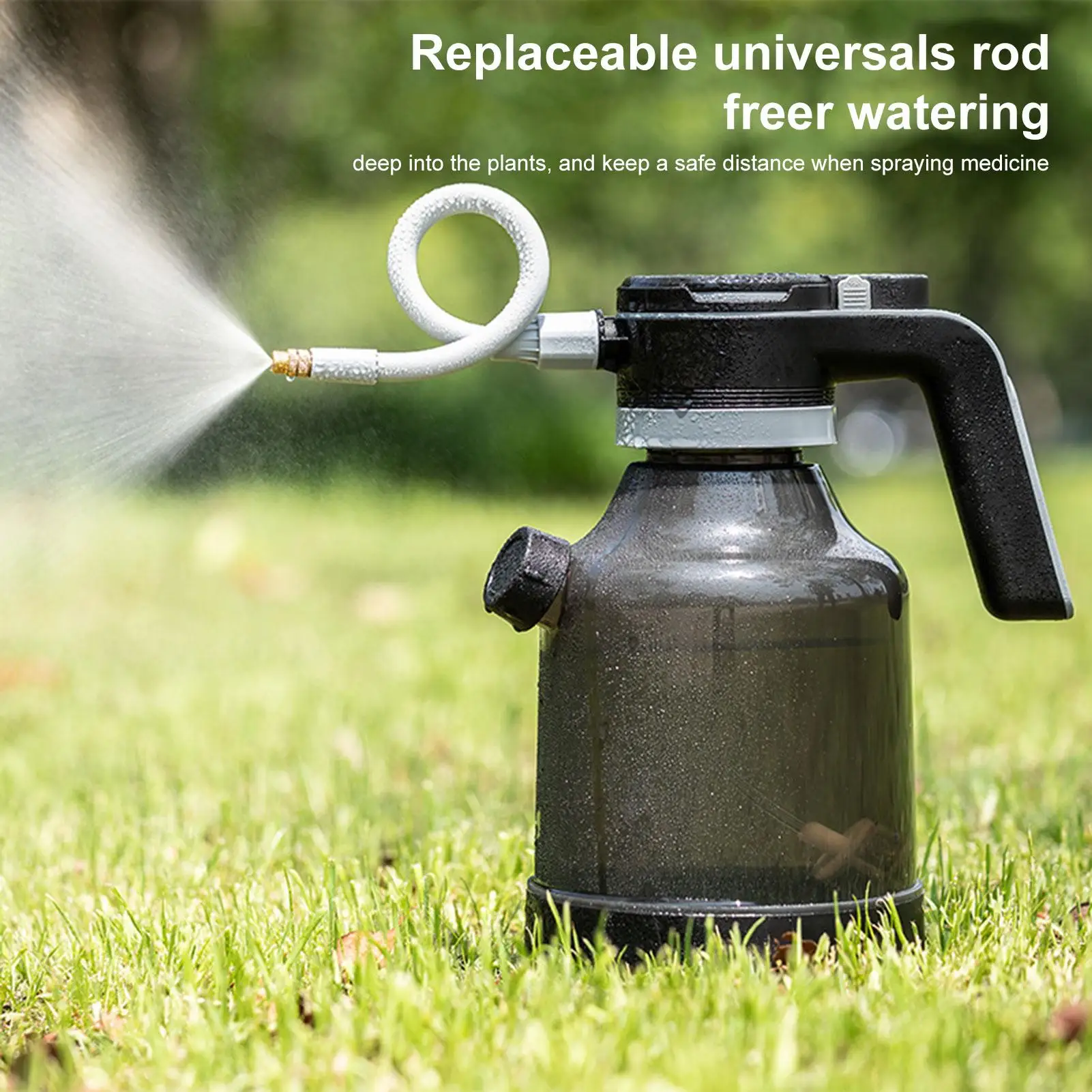 Electric Sprayer 3L Rechargeable Watering Can With Adjustable Nozzle Electric Plant Mister For Patio Lawn Indoor Outdoor