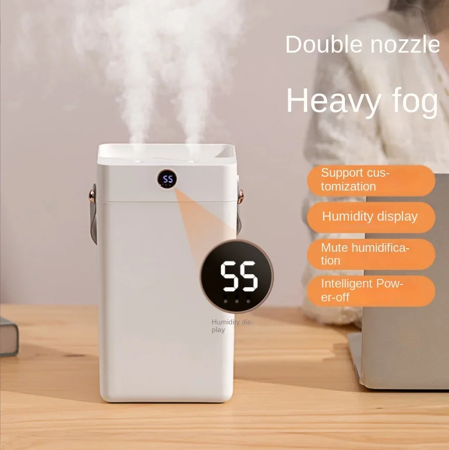 

Домашний увлажнитель воздуха, 3000 мл, верхний распылитель воды и воздуха с двойным распылением, туманообразователь