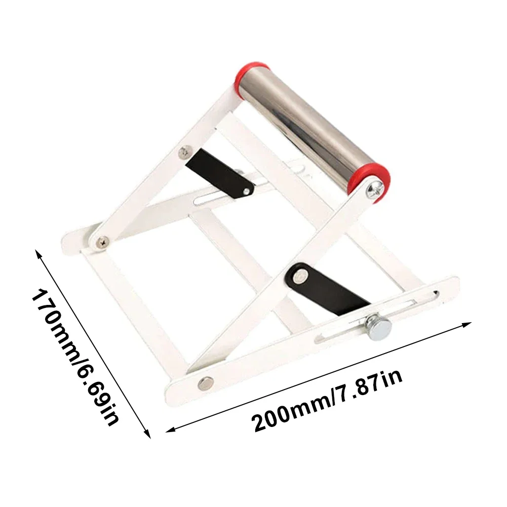 Cutting Machine Support Frame Height Adjustable Material Support Bracket Metal Workbench Lift Support Stand for Cutting