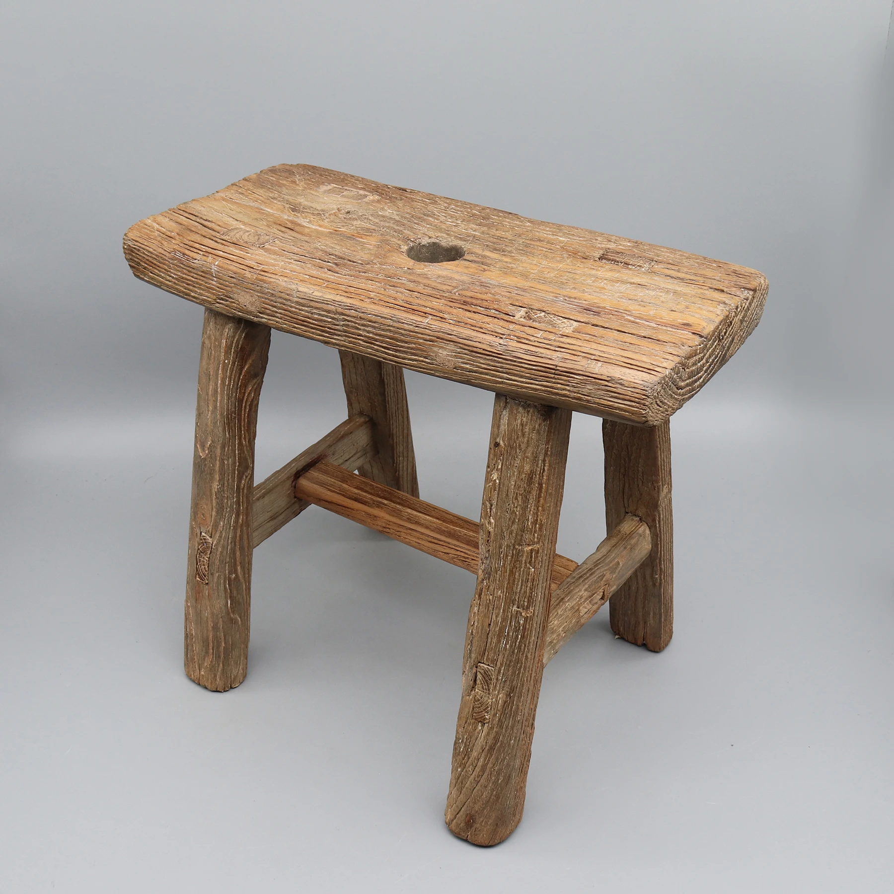 

Old Chinese Wooden Stool, Medium Size Bathroom Table