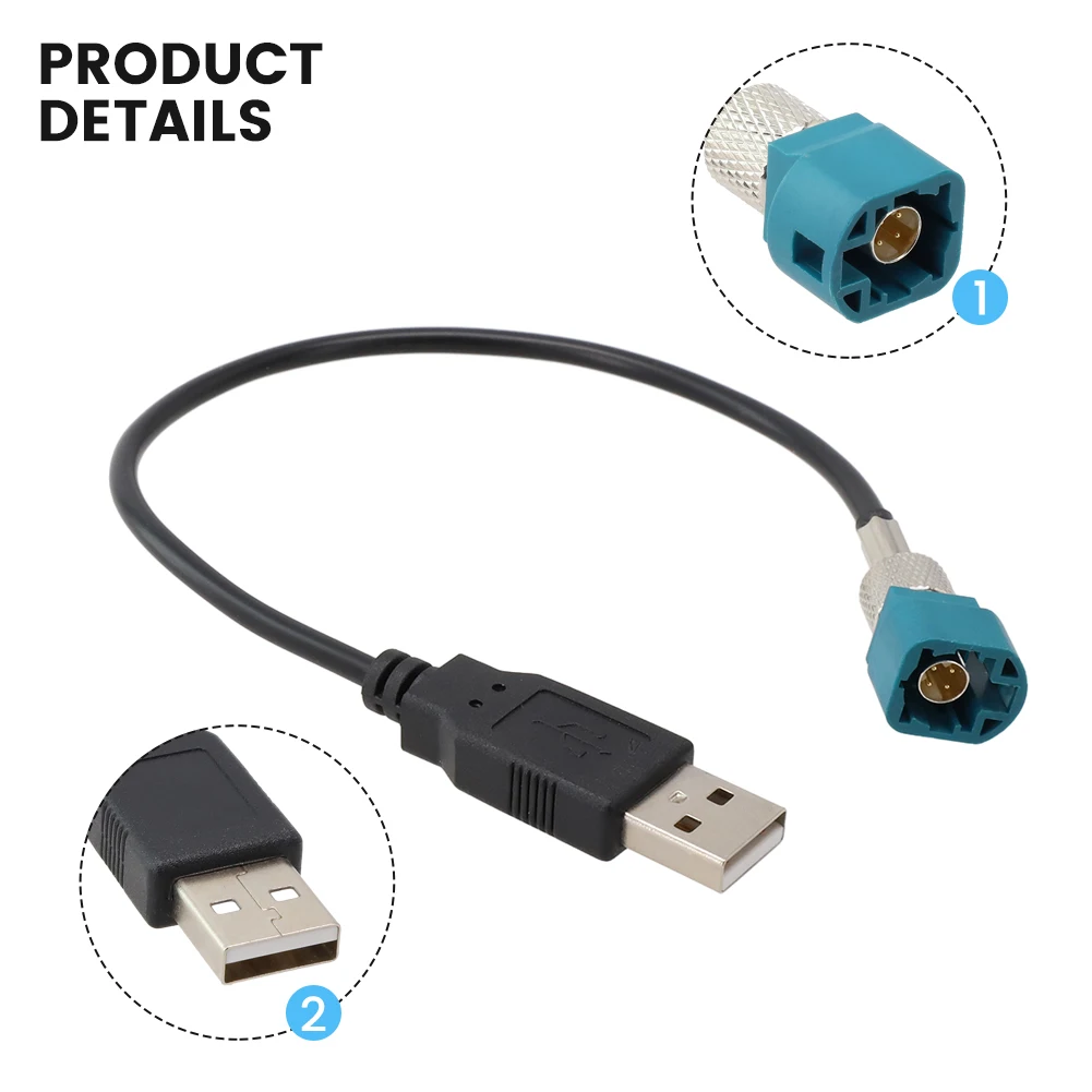 Car CD Retrofit Adapter Cable LVDS USB For For BMW and For Benz to Enable USB Connection and Improve Multimedia Experience