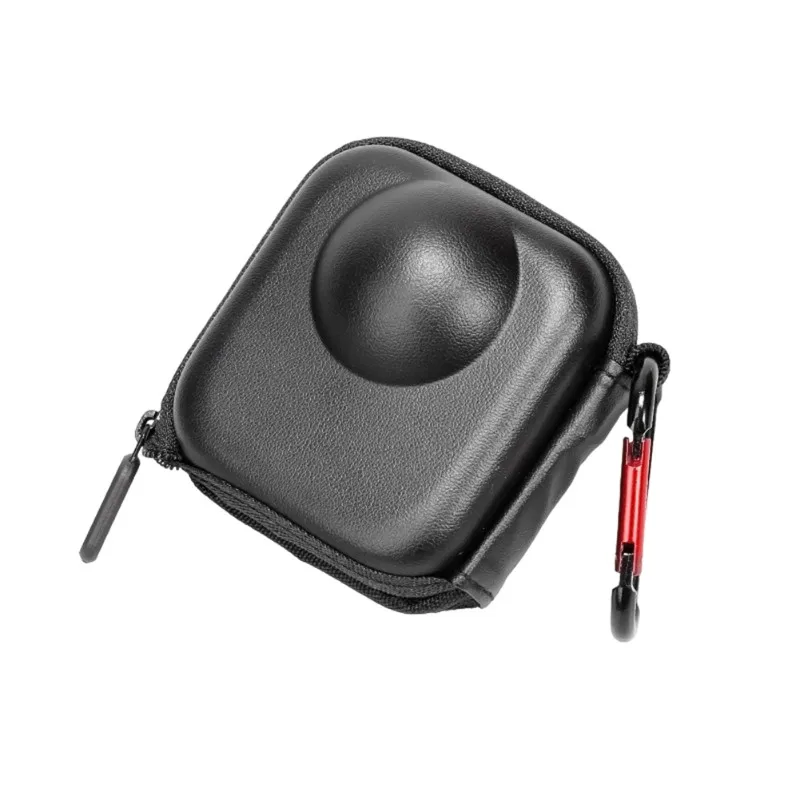 【PUBLICITY】For Gopro Max 2 Case Mini Bag Protective Pouch Portable Storage Half Zip+ Lock For Panoramic Sports Cameras