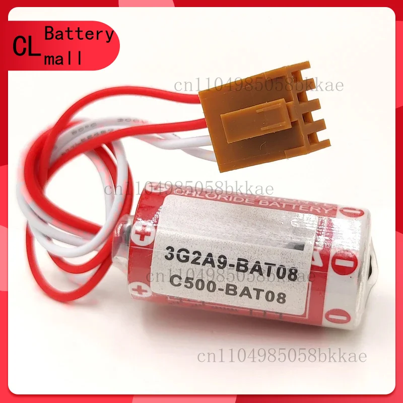 

2 шт. для Omron C500-BAT08 3G2A9-BAT08 ER17/33 (2/3A 3,6 В) с вилкой батареи ПЛК