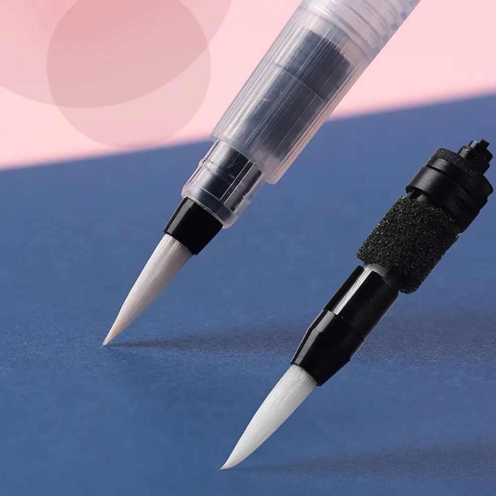 

Easy To Use Refillable Paint Brush Professional Water Pen Watercolor Brush Set Portable Refillable Soft Watercolor Brush Ink Pen