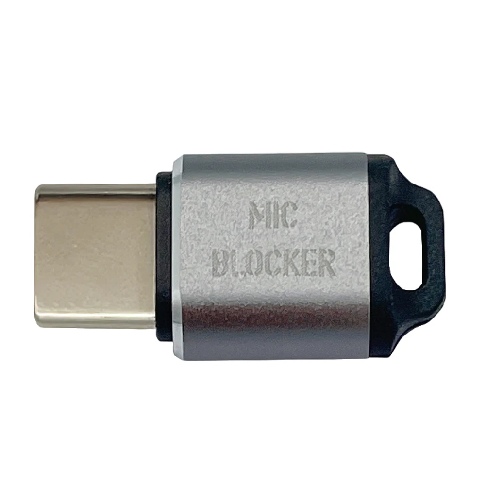 USB C MIC Blockers Lightweight Privacy Protector Multifunction Two-Way MIC Guard Blocker for Laptops Smartphones Tablets
