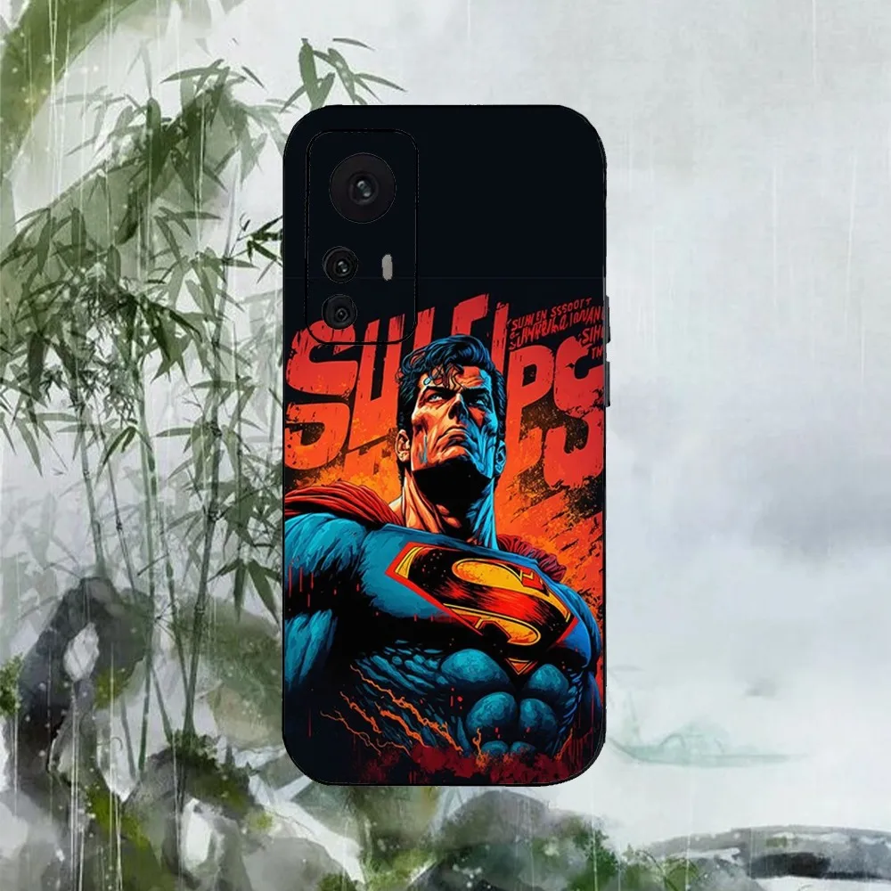 Heroes S-Superman Phone Case For Xiaomi 11 Redmi Note 11 5G 8T 9A 9 10T Note8Pro Note9 12SUltra Black Case