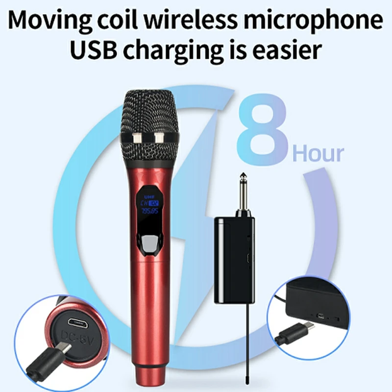 

Audio Equipment Multifunctional Rechargeable BT Sound Card Electric Sound Broadcast Equipment With Colorful Light
