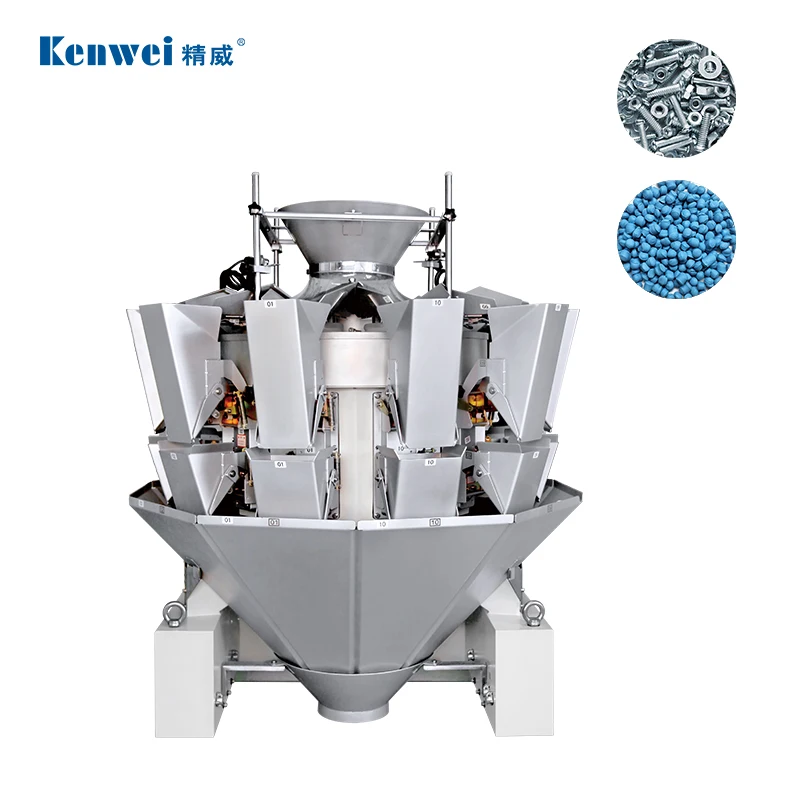 Multifunctional Small Hardwares and Plastic Parts Screw Counting Packing Machine Automatic Multihead Weigher