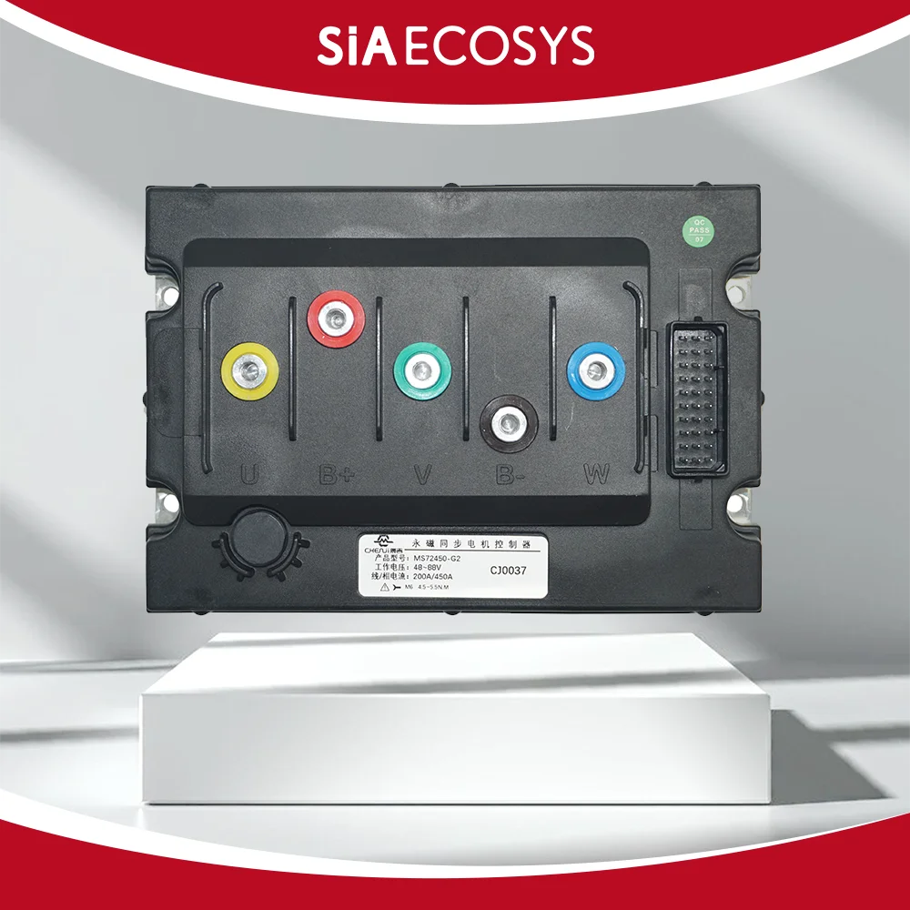

Контроллер двигателя для электромотоцикла SiAECOSYS 72V 450A, программируемая панель управления CJ72450, склад США