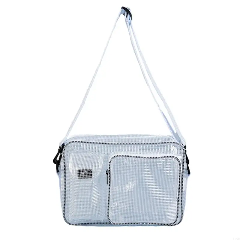 

X90D Engineer's Work Bag Shoulder Bag Clear PVC Crossbody Purse for Electronics