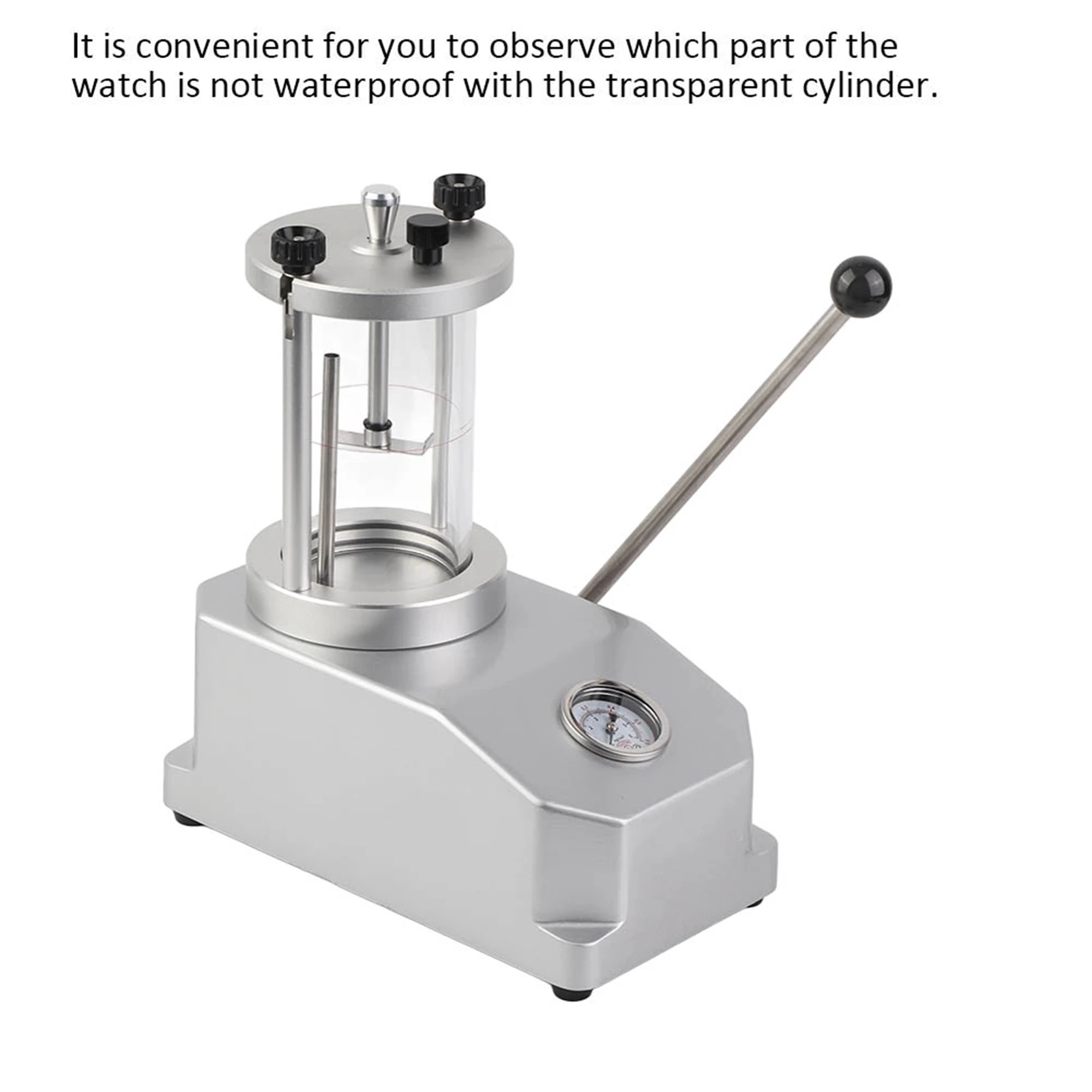 

Тестер водонепроницаемости часов 6 АТМ для 2 часов, прибор для проверки давления и водонепроницаемости корпуса часов