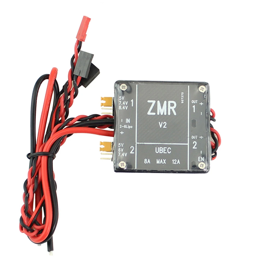 Módulo duplo do regulador de tensão do bec de zmr 8a ubec v1 v4 2-6s/v3 4-8s para rc quadcopter fpv que compete o zangão fix-asa multirotor