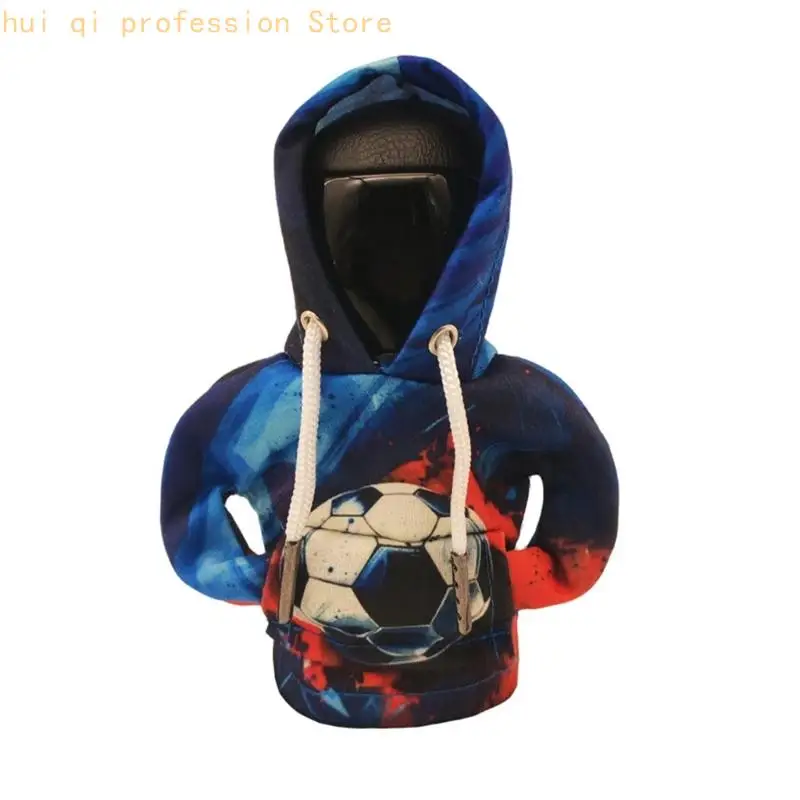 Auto Gear Shifter Hoodie Gearshift Cover Sweatshirt Gearstick Hoodie Cover H8WE – Detail 9